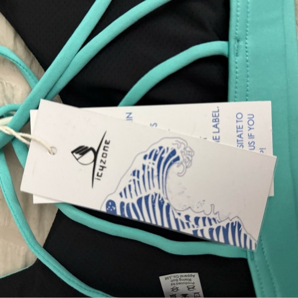 Icyzone Women's Aqua Swim Top - NWT - Small - Picture 4 of 8